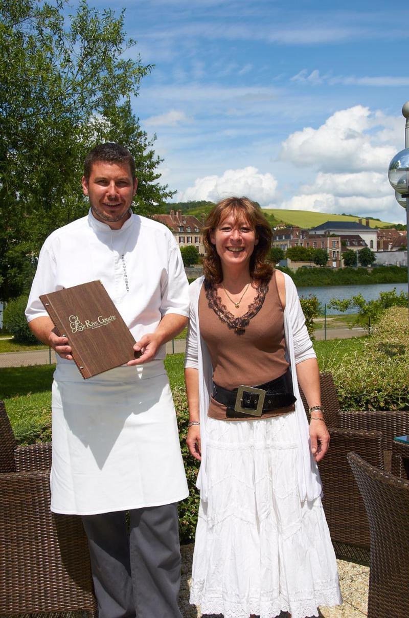 Hotel Restaurant Le Rive Gauche Joigny Dış mekan fotoğraf